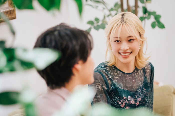 美月「花束とオオカミちゃんには騙されない」(C)AbemaTV, Inc.