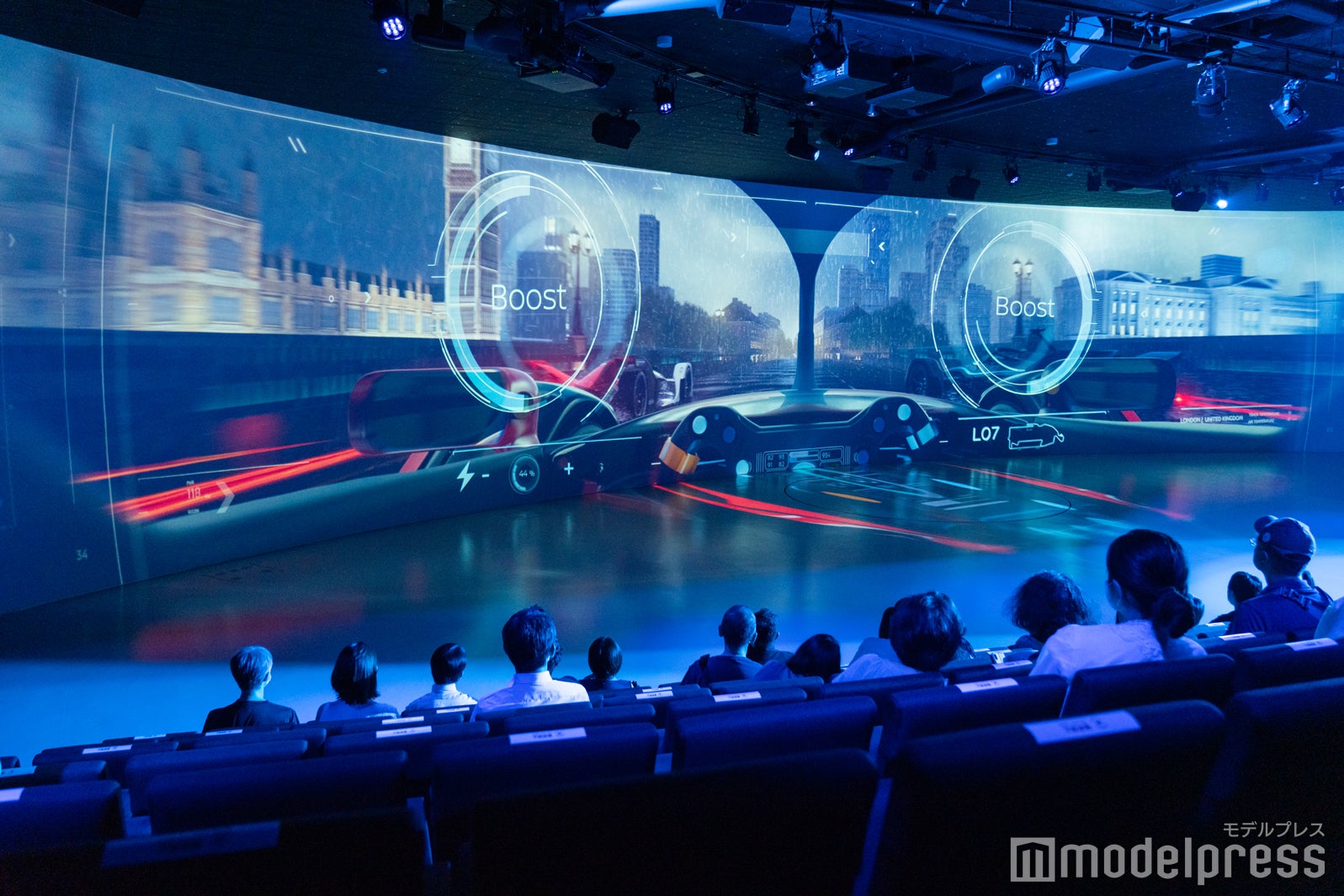 「フォーミュラE ザ ライド」の様子（C）モデルプレス