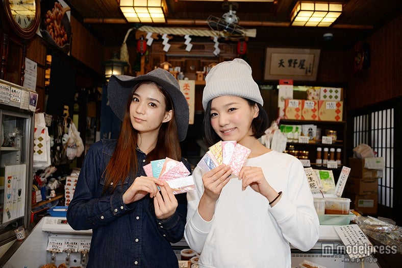 「天野屋」では色・柄ともに種類豊富なポチ袋が手に入る