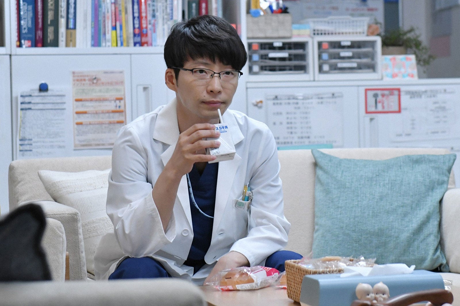 星野源／「コウノドリ」第6話より（画像提供：TBS）