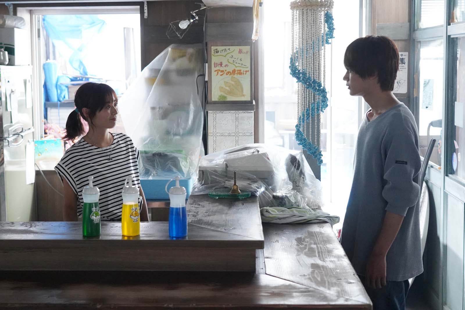 森七菜、神尾楓珠「真夏のシンデレラ」第4話より（C）フジテレビ