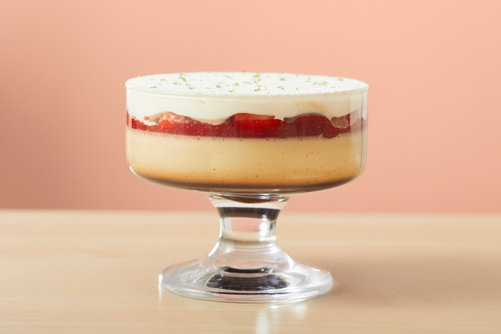 プリン・ア・ラ・モード シーズナル　990円／提供画像