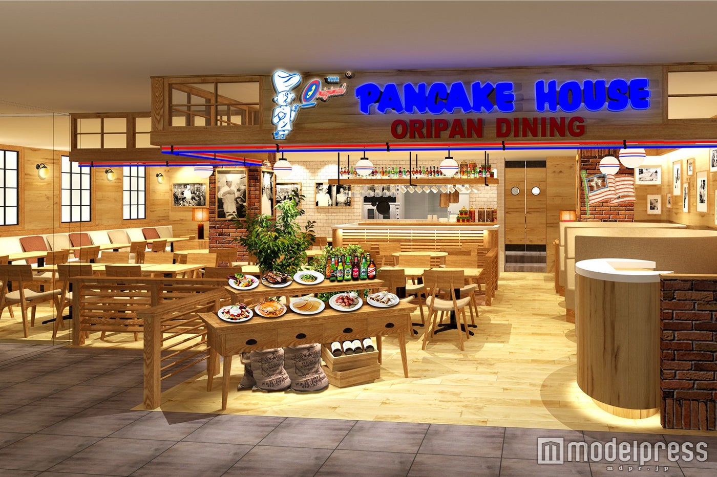 「オリジナルパンケーキハウス」新宿店／画像提供：オリジナルパンケーキハウス