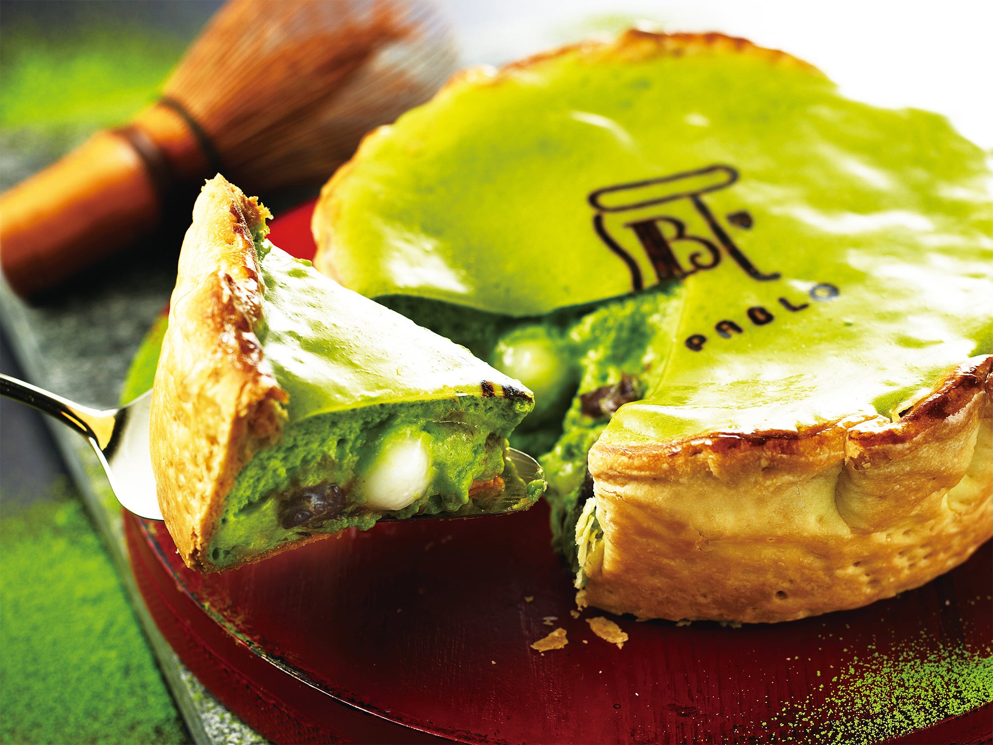 PABLO、抹茶の中に白玉が！ふんわりとろける和のチーズタルト登場