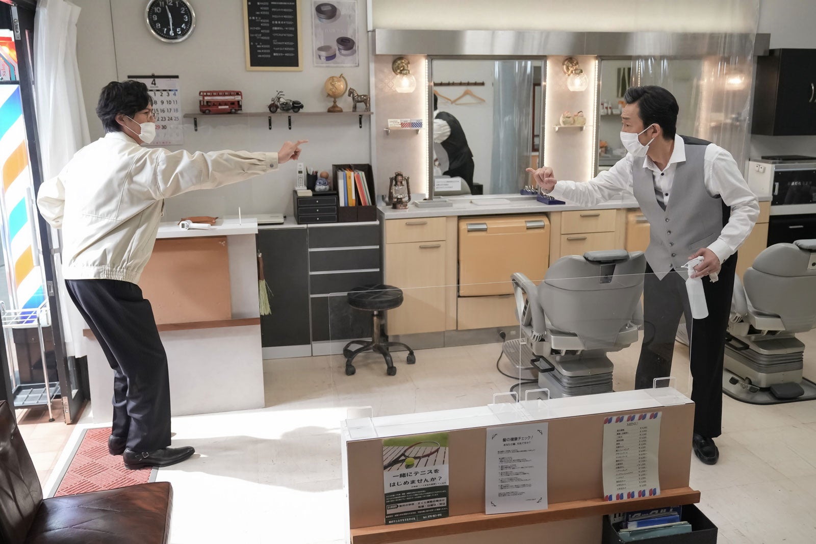 新納慎也、北村有起哉「おむすび」第113話（C）NHK