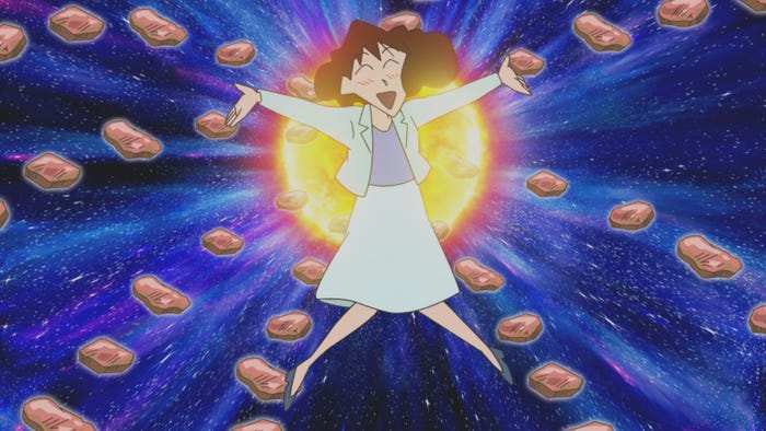 「野原みさえ 昼メシの流儀だゾ」(C)臼井儀人/双葉社・シンエイ・テレビ朝日・ADK