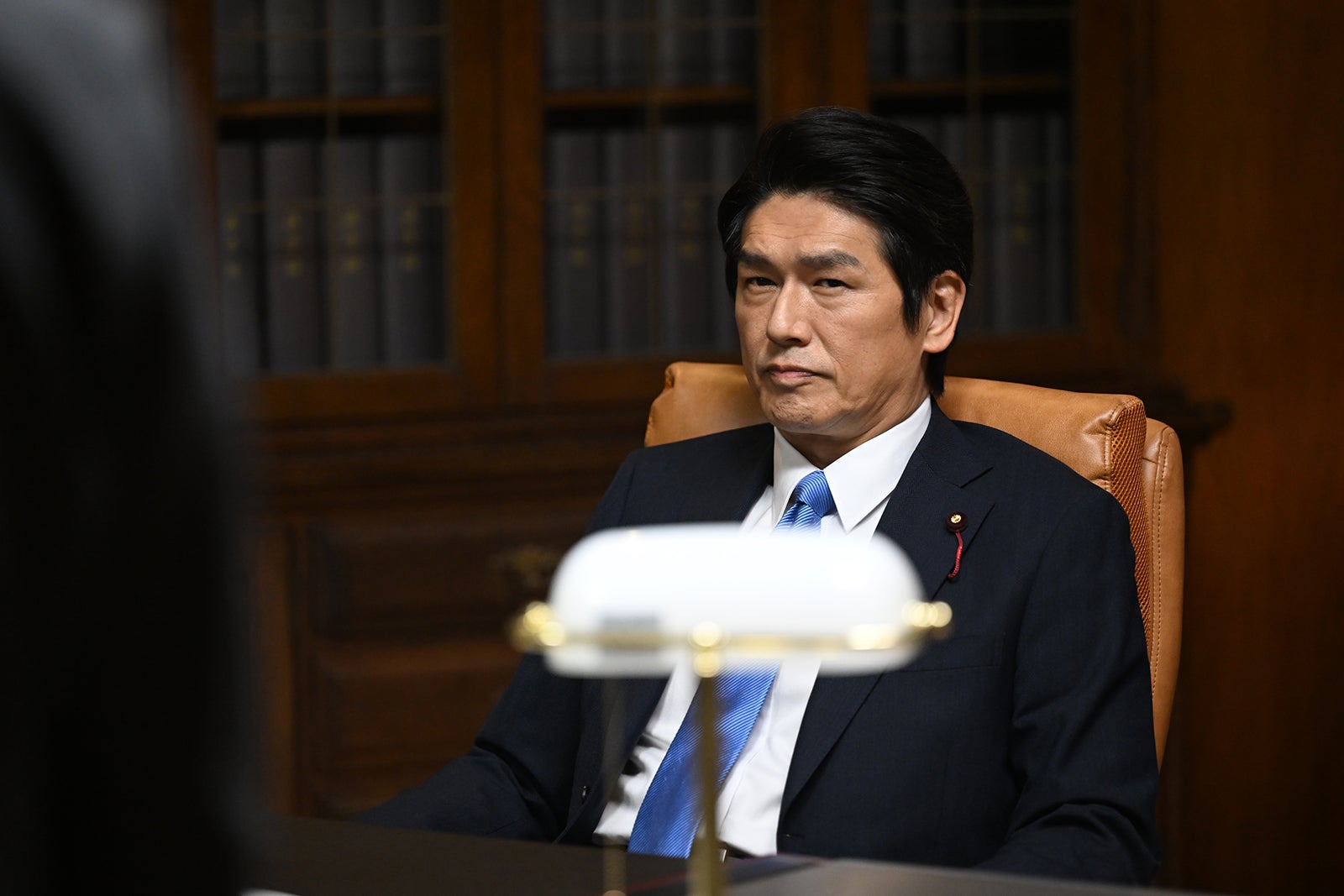 高橋克典「罠の戦争」最終話より（C）カンテレ