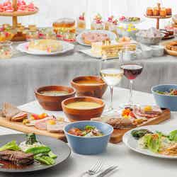 「お茶会ランチ&スイーツビュッフェ」も登場/提供画像