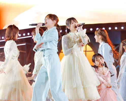 日向坂46、新曲「One choice」初披露 “欠席発表”影山優佳も参加・葛藤も語る「ずっと悩んでいた」<4回目のひな誕祭>