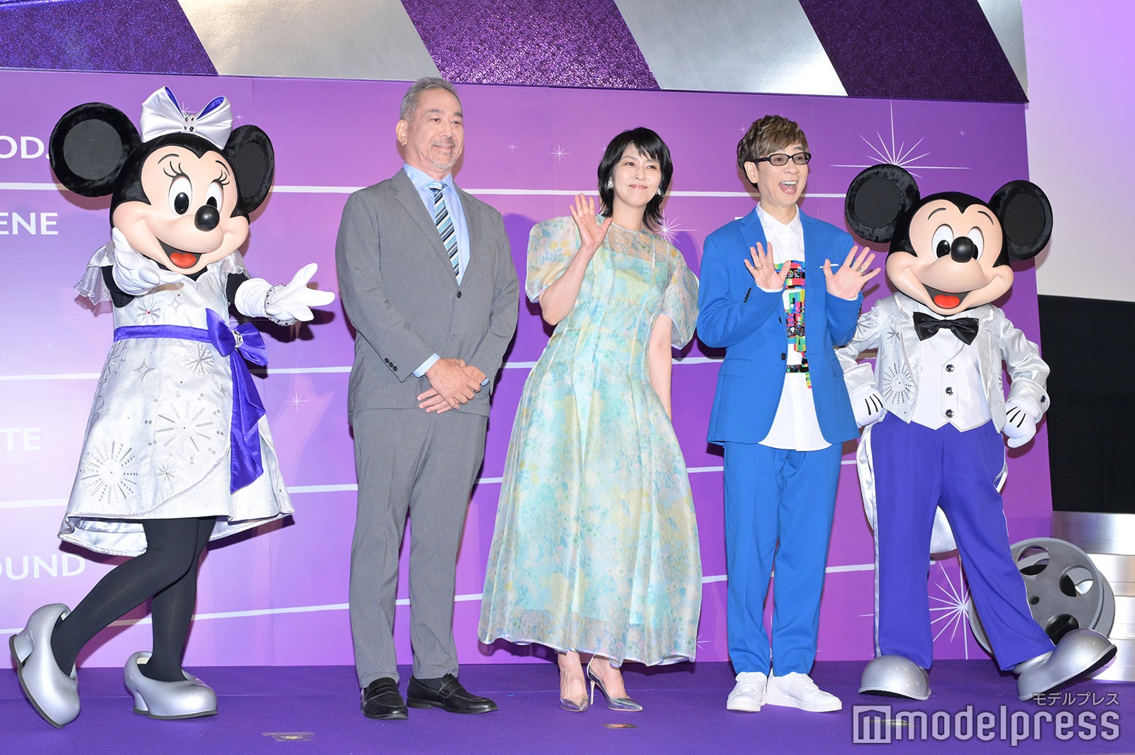 ミニーマウス、目黒敦、松たか子、山寺宏一、ミッキーマウス（C）モデルプレス