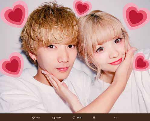 「Popteen」なちょす&那須泰斗、キス連発公開デートに坂上忍驚愕 インスタ映えポーズも