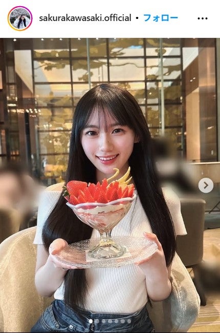 川崎桜Instagramより