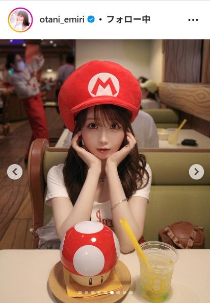 大谷映美里Instagramより