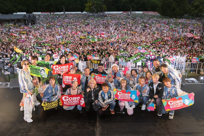 DAY2集合ショット(C)GOBU GOBU Festival/撮影:Purosangue/Yoshimura