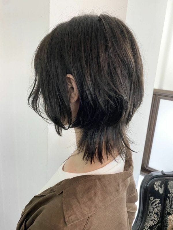 画像9 16 ウルフカットの簡単ヘアアレンジ スタイリングやセット方法を長さ別にご紹介 モデルプレス