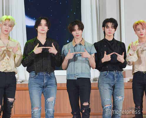 TXT、9ヶ月ぶりカムバック 日本のファンへもメッセージ「すぐ会えると思います」<「The Name Chapter:TEMPTATION」メディアショーケースレポ>
