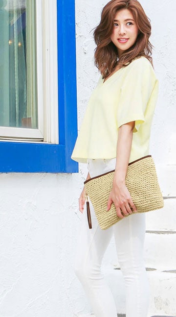 取外し可ストラップ付ストロークラッチバッグ「神戸レタス」1790円（税込）