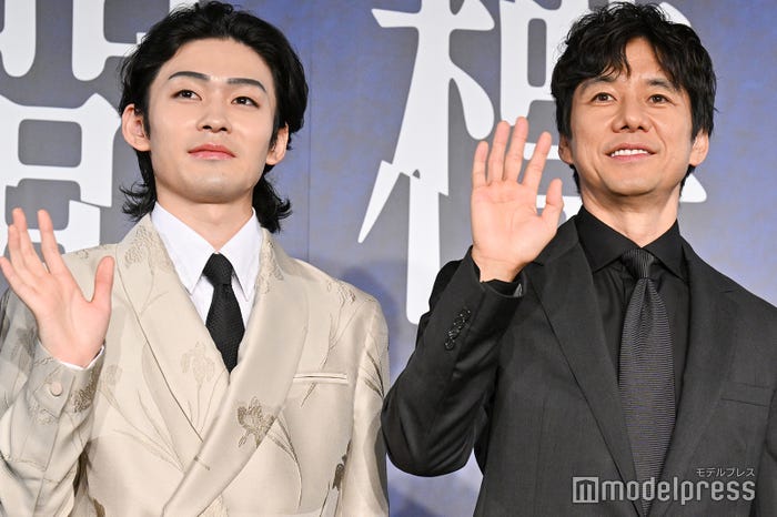 市川染五郎、西島秀俊(C)モデルプレス