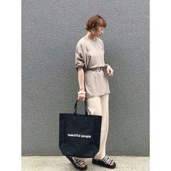 ゆるっとウエストマークする《夏トップス×ベルトコーデ》10選|簡単におしゃれ見え!