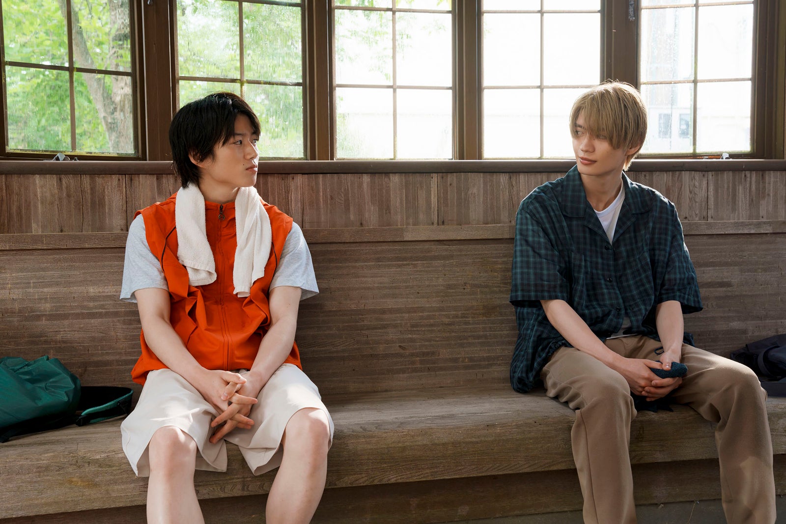 奥智哉、杢代和人「君は夏のなか」第2話（C）古⽮渚・⼀迅社／「君は夏のなか」製作委員会