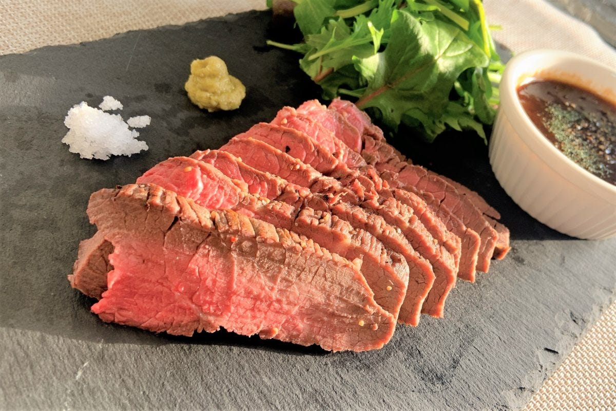 至高のローストビーフ