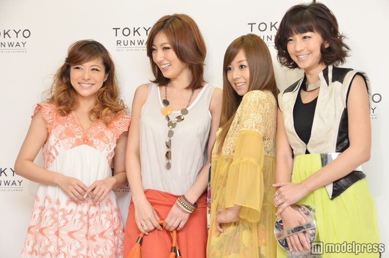 左から：神戸蘭子、熊田曜子、夏川純、安田美沙子