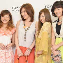 左から:神戸蘭子、熊田曜子、夏川純、安田美沙子