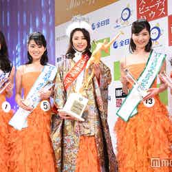 （左から）三上優さん、宮崎あずささん、高田紫帆さん、野中葵さん、宮西伽奈さん（C）モデルプレス