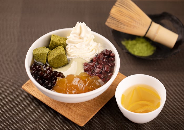 「宇治抹茶豆花」（850円・税抜）／画像提供：春水堂