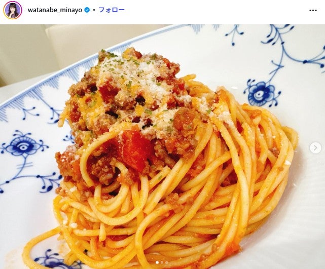 渡辺美奈代Instagramより