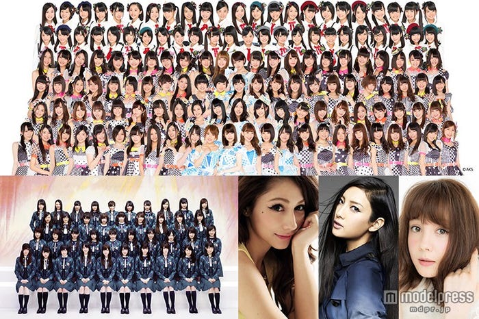 AKB48&乃木坂46が競演 ダレノガレ明美、菜々緒、トリンドル玲奈らも出演