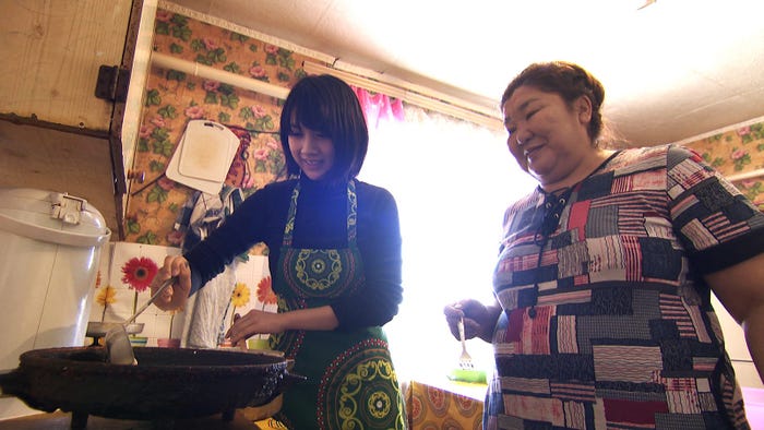 松本穂香が世界一寒い村でホームステイ(C)TBS