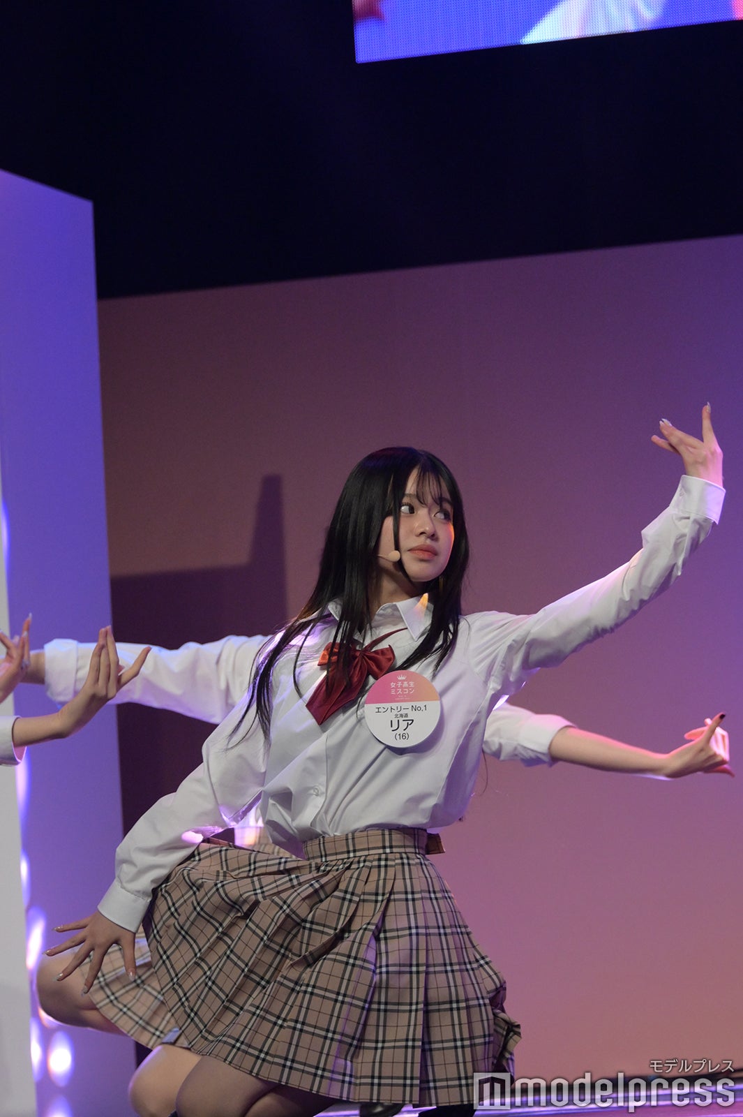 「女子高生ミスコン2023」ファイナル審査の様子（C）モデルプレス