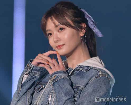 櫻坂46田村保乃、揺れるポニーテールで視線奪う<TGC 2023 S/S>