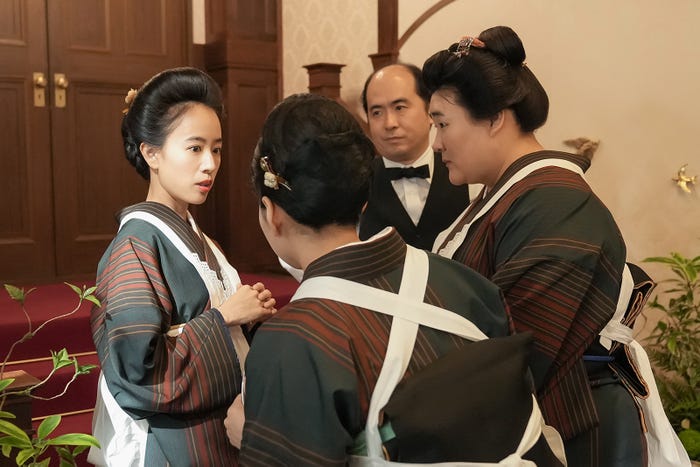 石橋静河、斎藤司ら「ブラッサム」第23話(C)NHK