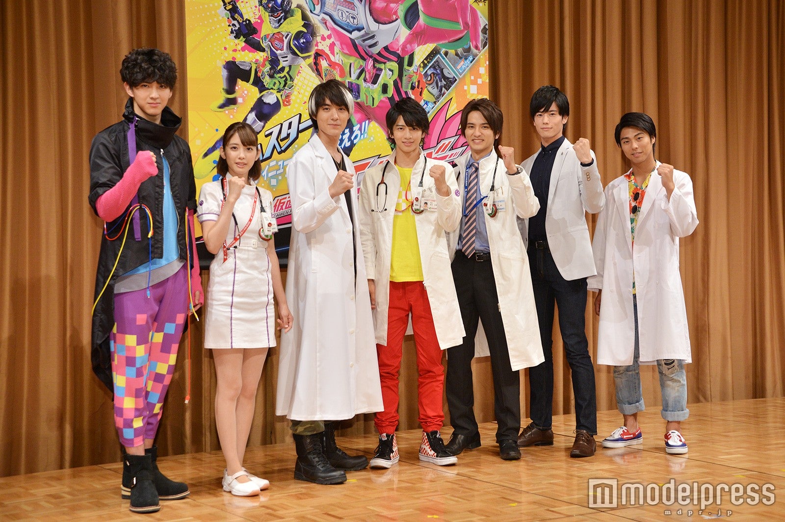 仮面ライダーエグゼイド 生写真　岩永徹也×小野塚勇人×甲斐翔真 仮面ライダーエグゼイド トリロジー アナザー・エンディング
