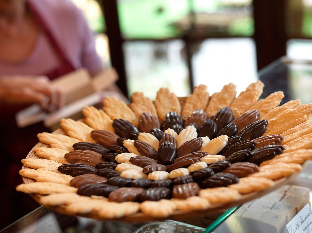 アントワープの町の名前の由来にもなった「手」の形のスイーツ(c)www.milo-profi.be