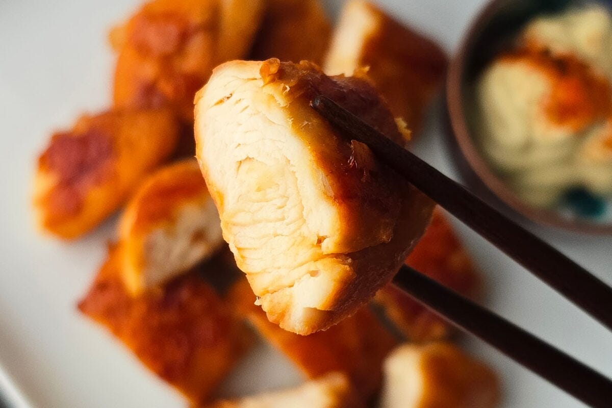 ささみの漬け焼き