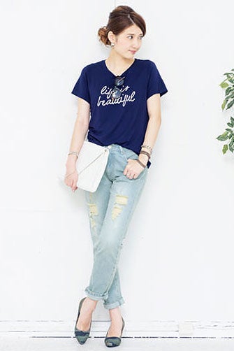 ノーマルorクラッシュ☆テーパードデニム「神戸レタス」2990円（税込）／画像提供：神戸レタス