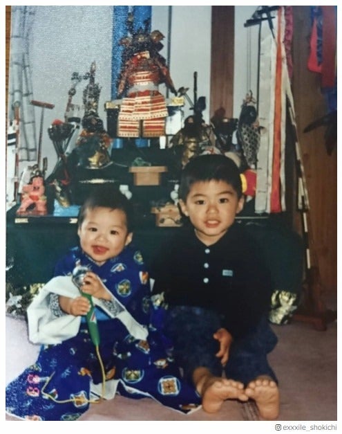 EXILE SHOKICHI、弟・八木将康の結婚を祝福 幼少時代の2ショットも公開