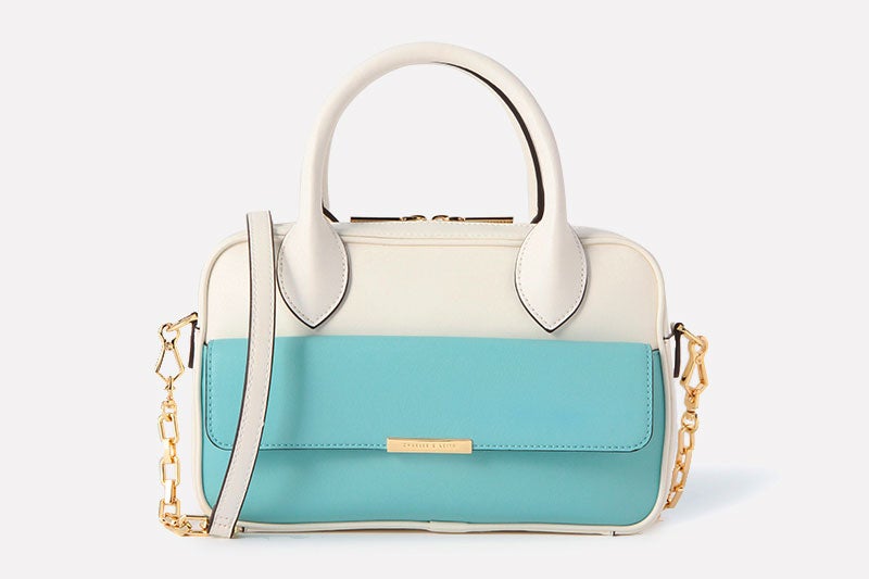 デュオトーンハンドバッグ「CHARLES & KEITH」6,210円（税込）／画像提供：CHARLES & KEITH OFFICIAL ONLINE STORE