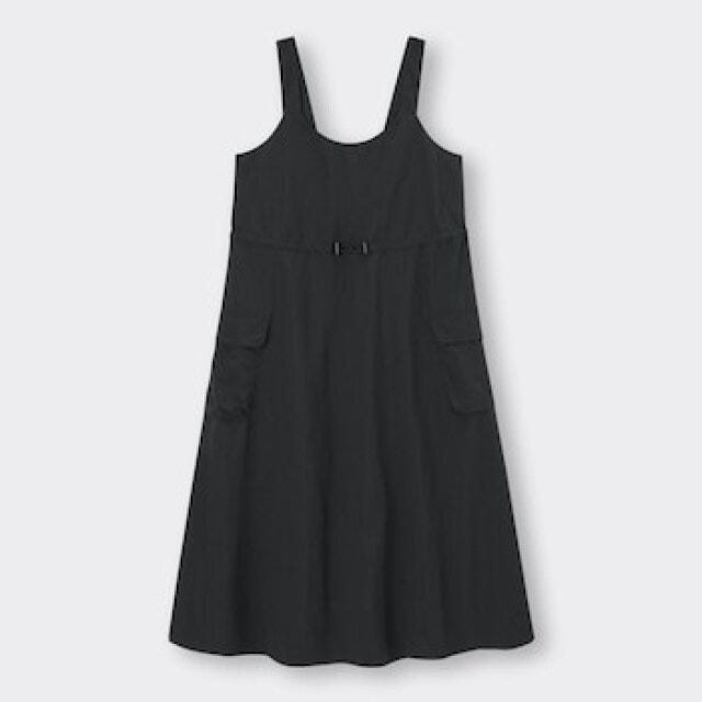 GU　新作　ジャンパースカート