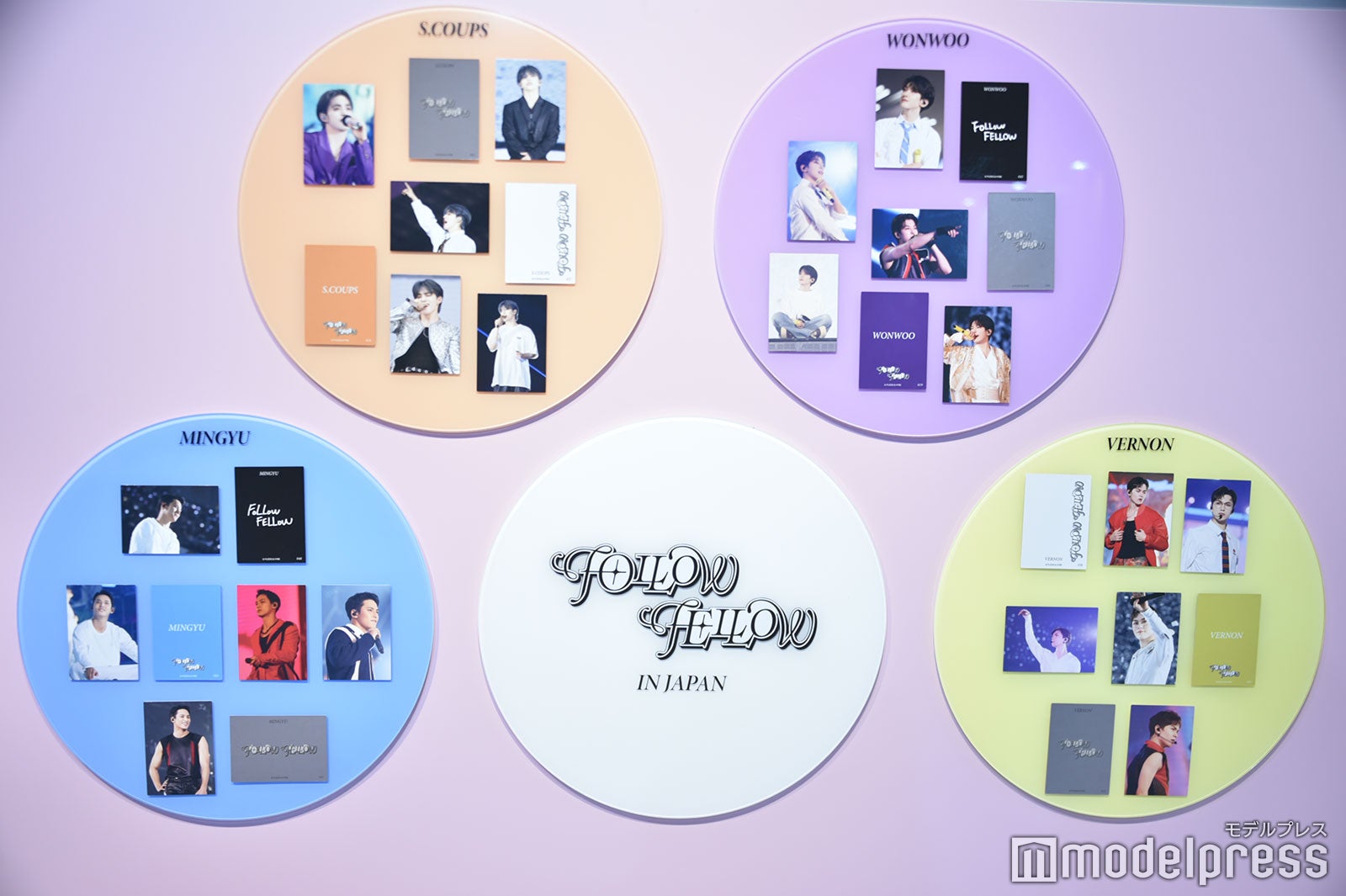 SEVENTEENグッズ販売エリア（C）モデルプレス