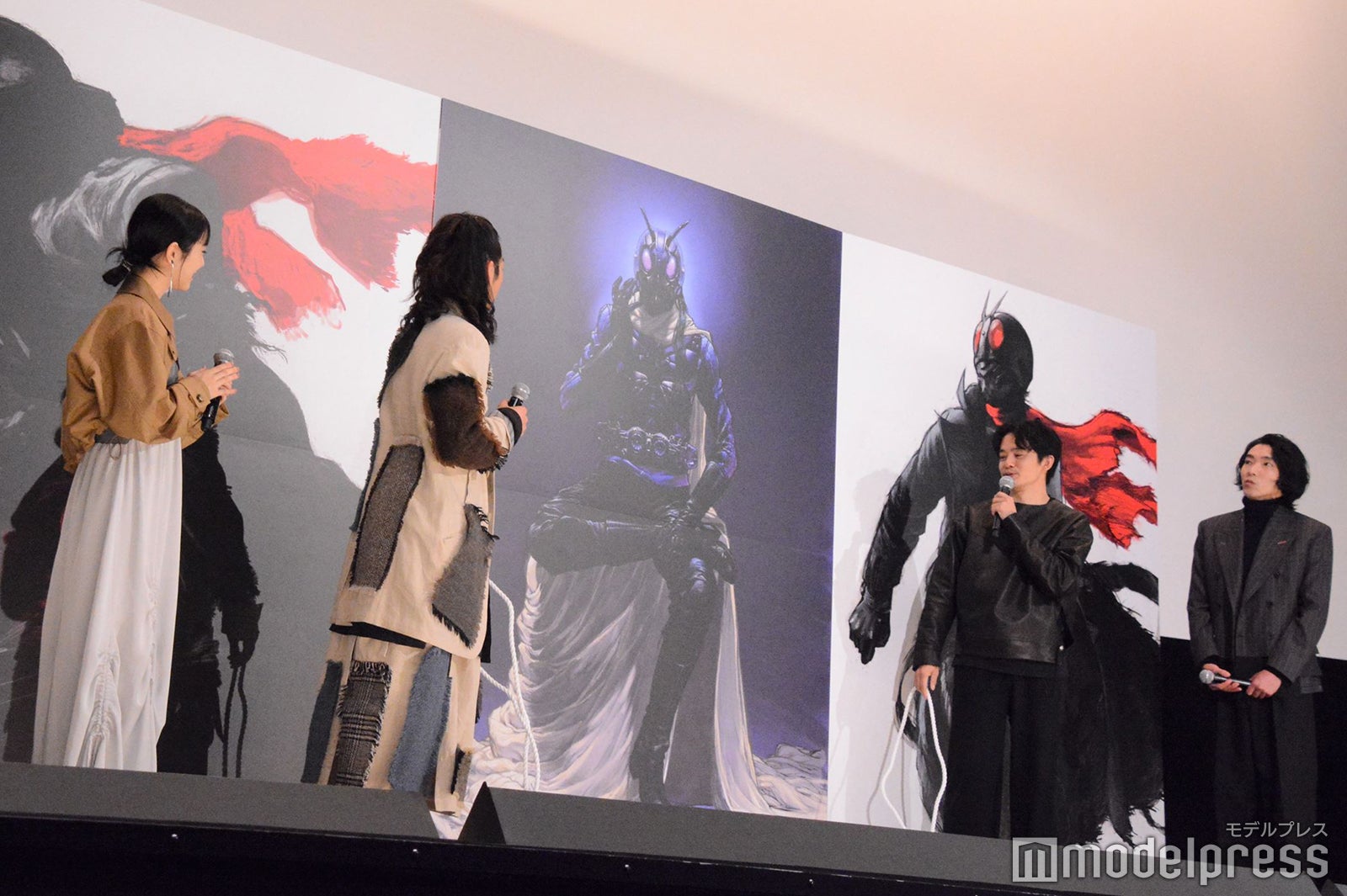 （左から）浜辺美波、森山未來、池松壮亮、柄本佑（C）モデルプレス