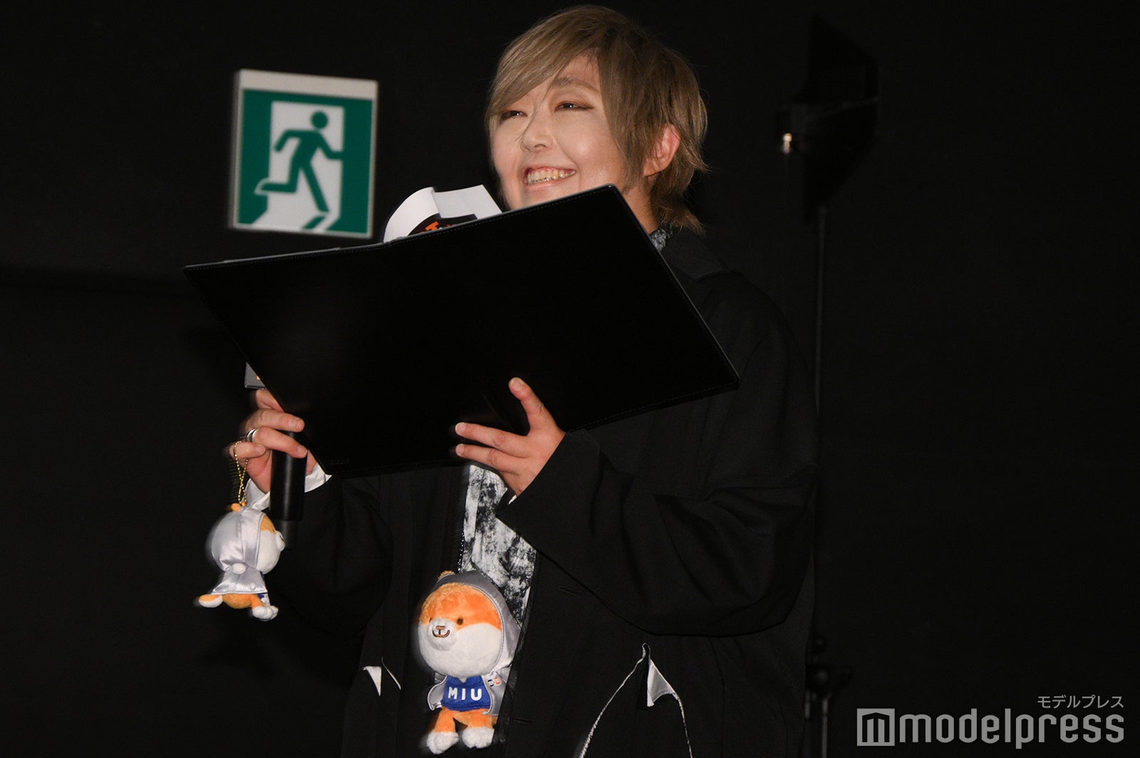 MCは「MIU404」内キャラクター・ポリまるの声を担当した緒方恵美（C）モデルプレス