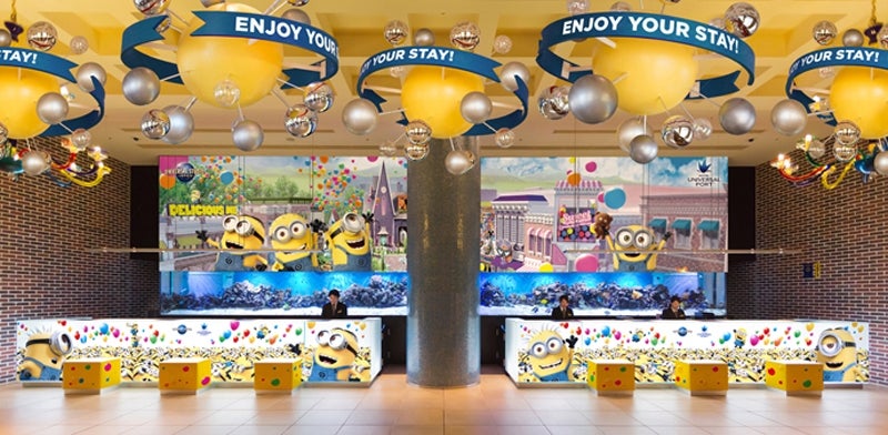 フロント／画像提供：ホテル ユニバーサル ポート