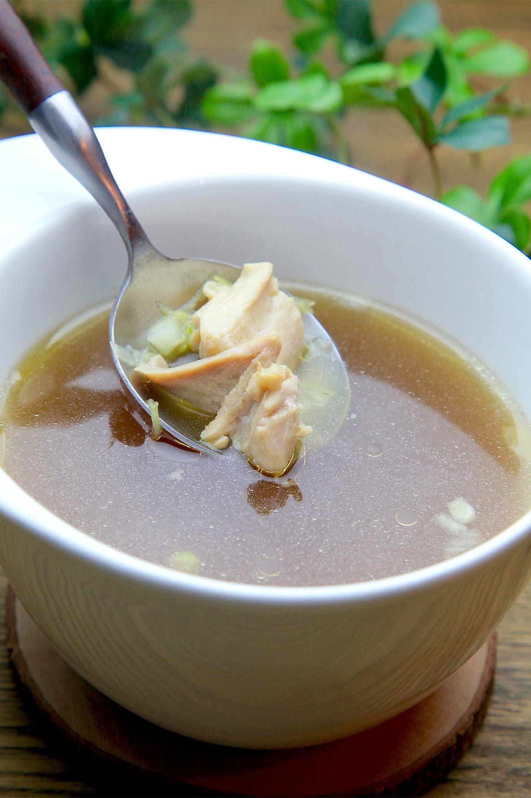鶏のシンプル極上スープ／画像提供：Soup＋