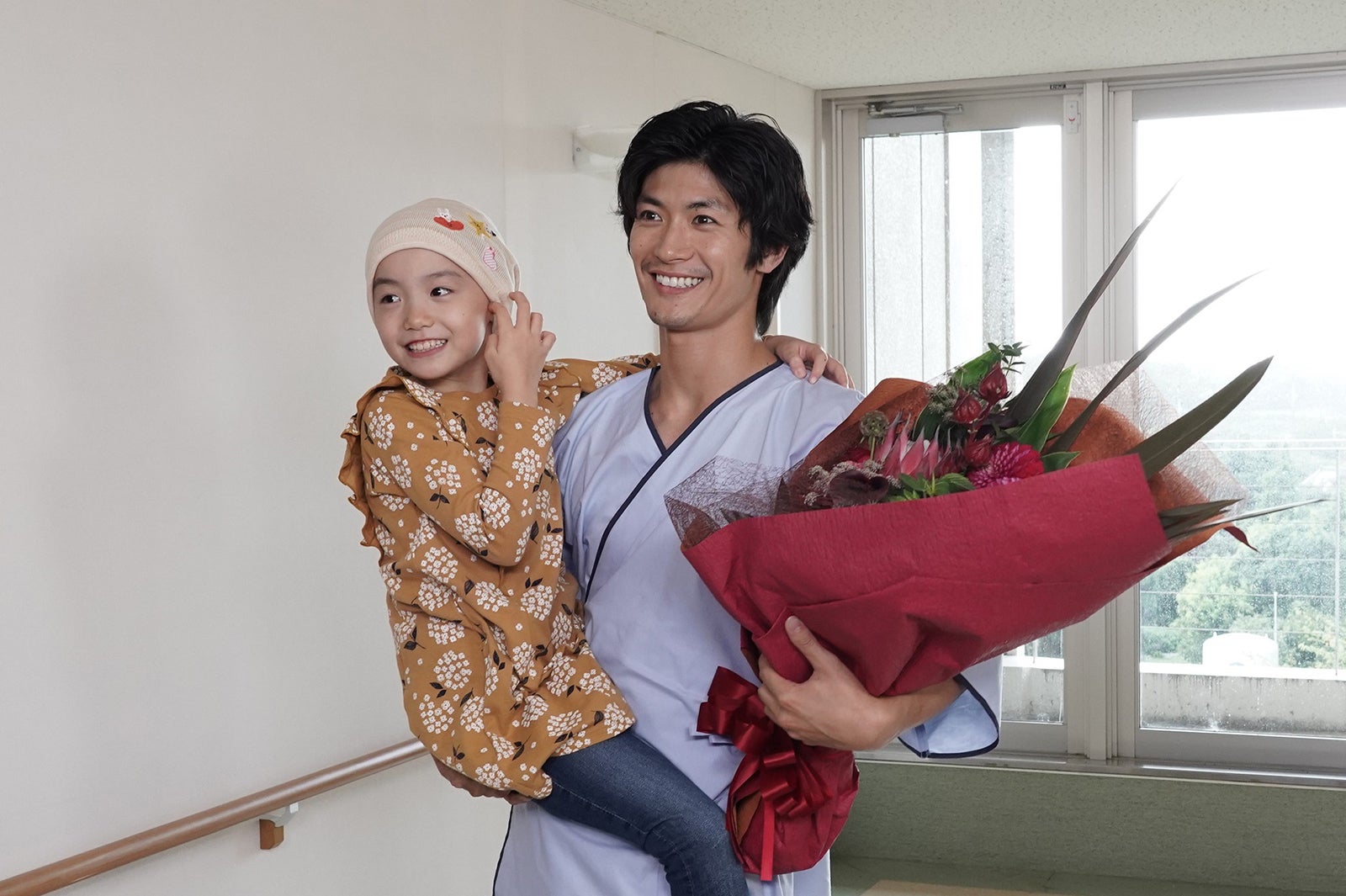 稲垣来泉、三浦春馬 （画像提供：関西テレビ）