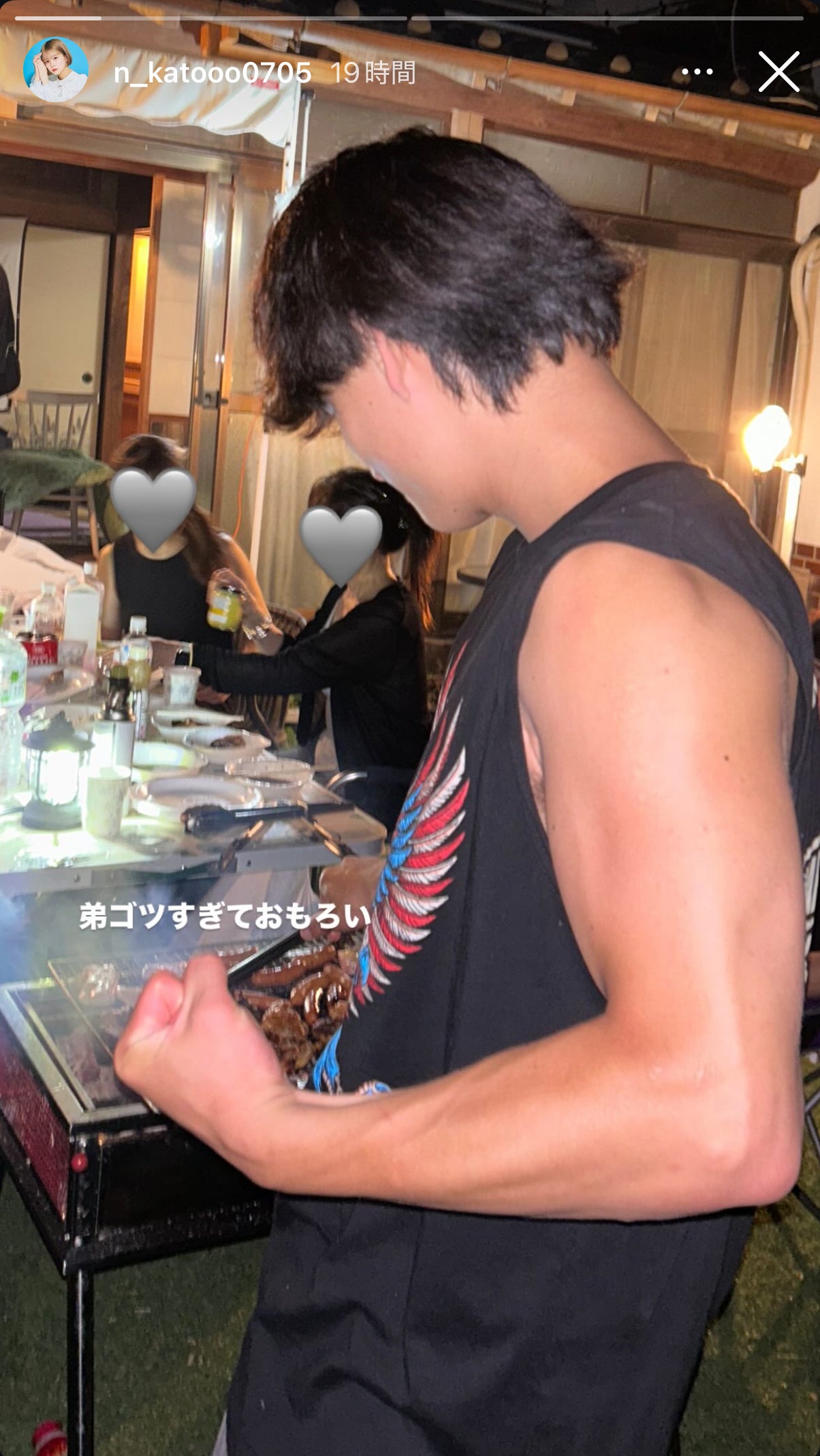 加藤乃愛Instagramストーリーズより