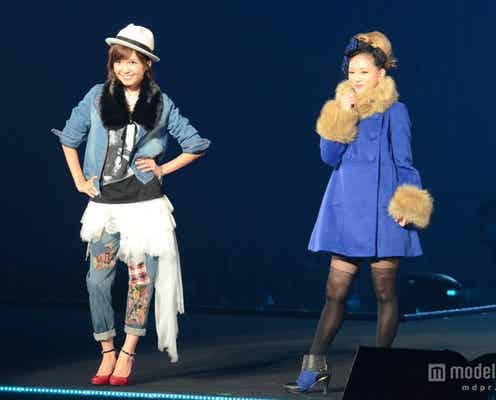 AAA宇野・伊藤、クール&ガーリースタイル披露 ランウェイに歓声の嵐